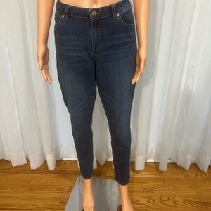 Jennifer Lopez Midnight Blue Skinny Jeans